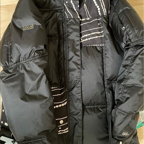 NWT 686 ACC Vagabond women’s black snowboard ski down jacket, size M. - Picture 7 of 15